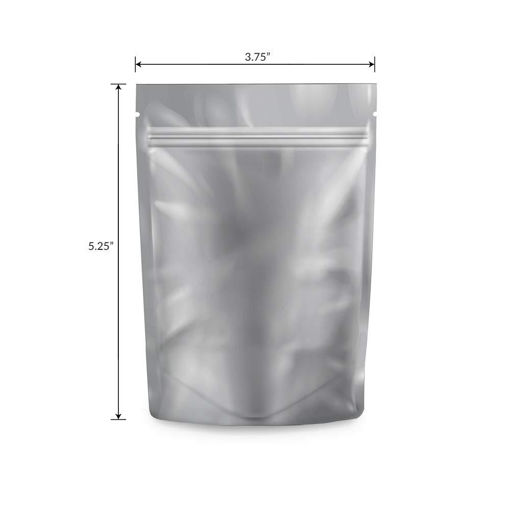 Picture of Loud & Lock Mylar Bag White/Clear 1/8oz 100ct