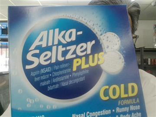Picture of Alka Seltzer Plus Cold 25 Pouches