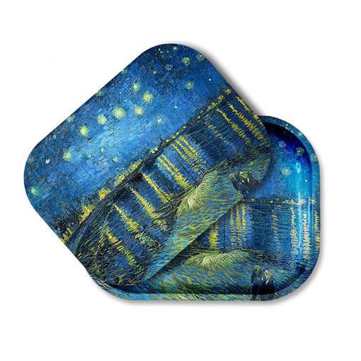 Picture of Rolling Tray Small w Lid Print