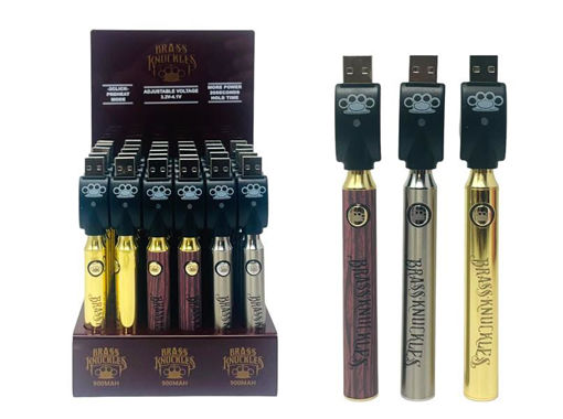 Picture of Brass Knuckle Battery Display 900MAH 30ct 