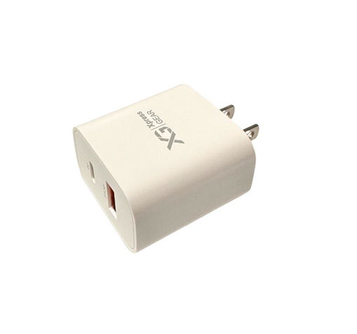 Picture of Charger Home Dual Port USB/USB C White 6ct