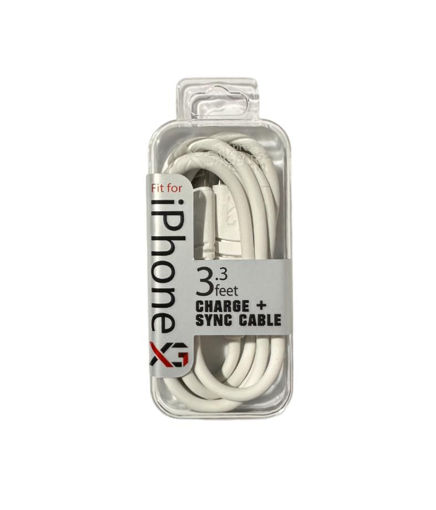 Picture of Charger Iphone 3.3ft White 6ct