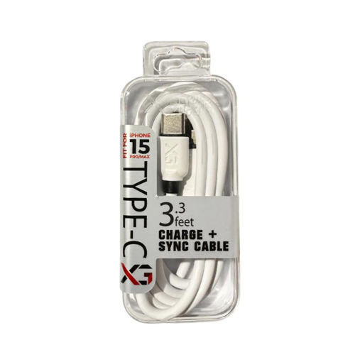 Picture of Charger Type C 3.3ft White 6ct