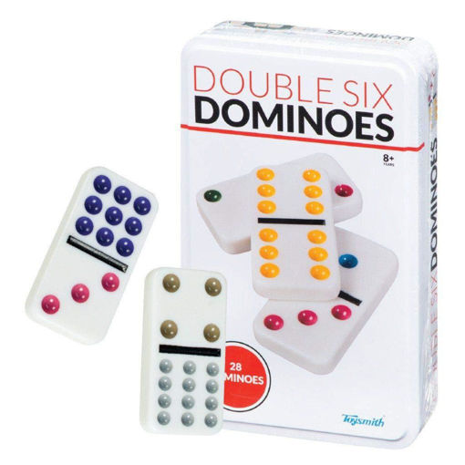 Picture of Dominoes Double Six Tin 28CT