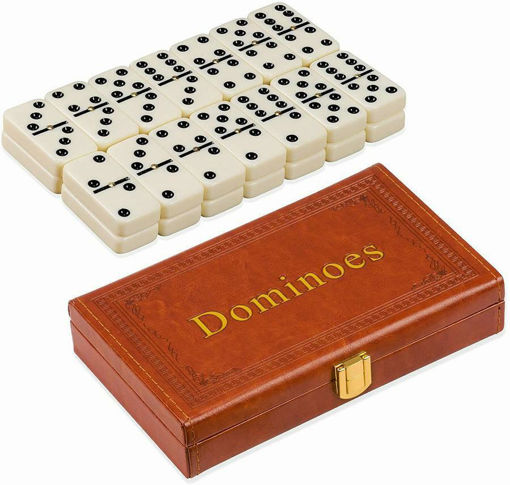 Picture of Dominoes Wood Box