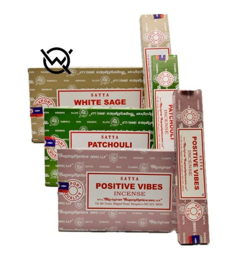 Picture of Nag Champa WhiteSage&Patchouli&PositiveVibes 12ct