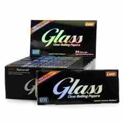 Picture of Luxe Glass Paper King size Clear 24ct