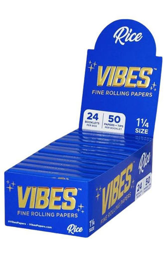 Picture of Vibes Papers+Tips-Rice 1 1/4 Size  24x50ct