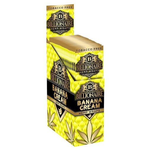 Picture of Billionaire Hemp Wraps - Banana Ceam 25pk 2ct