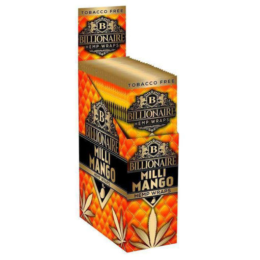 Picture of Billionaire Hemp Wraps - Milli Mango 25pk 2ct