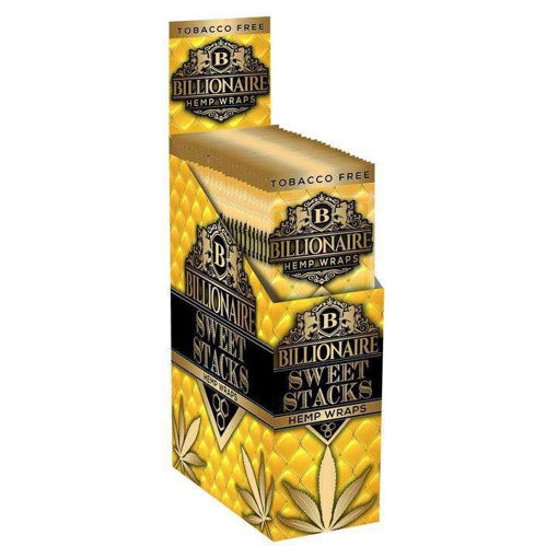 Picture of Billionaire Hemp Wraps - Sweet Stacks 25pk 2ct