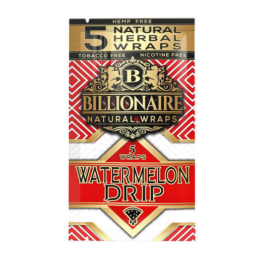 Picture of Billionaire NaturalWraps-Watermelon Drip 25x5ct