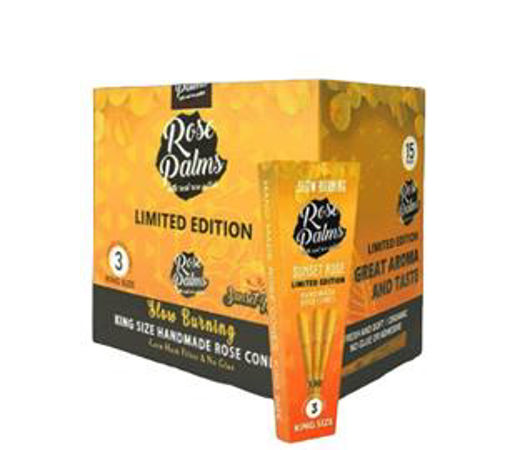 Picture of Rosepalms Cones Sunset King Size 15pk 3ct