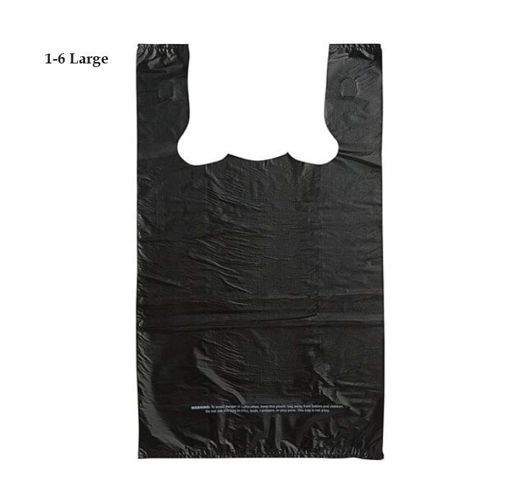 Picture of T-Shirt Bags Large 1/6 1000ct