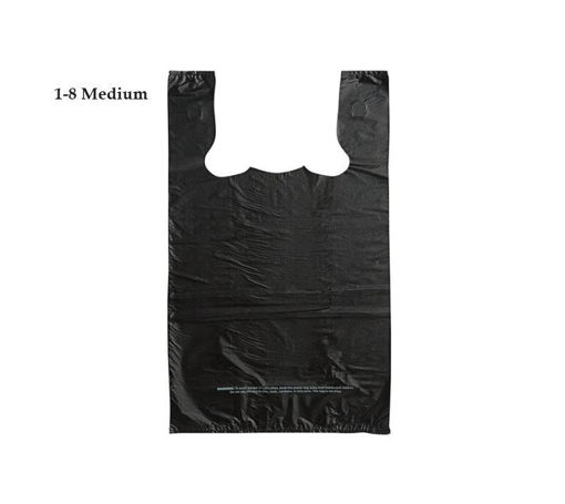 Picture of T-Shirt Bags Medium 1/8 1000ct 