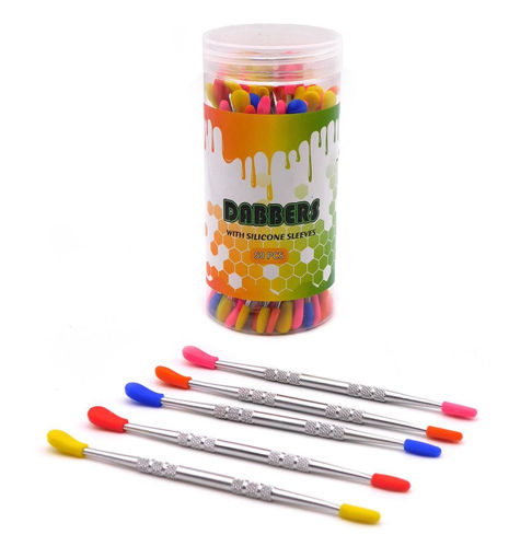 Picture of Dabbers w Silicone Sleeves Jar 50ct