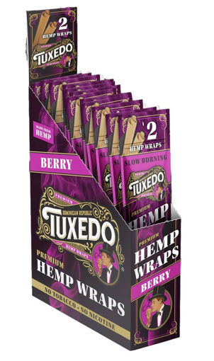 Picture of Tuxedo Hemp Wraps Berry 25x2ct