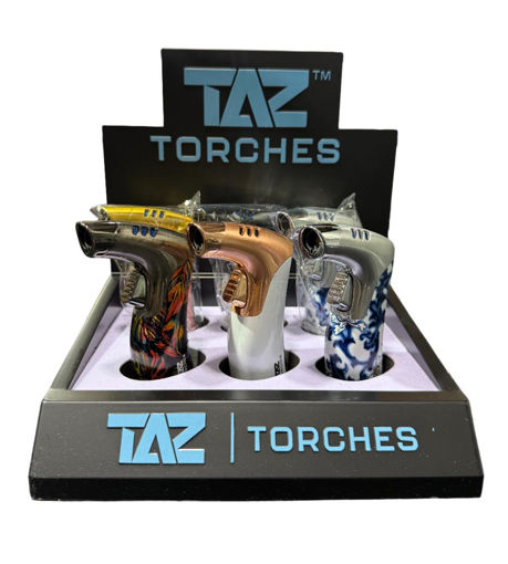 Picture of TAZ1027 Marble Angled Torch 6ct