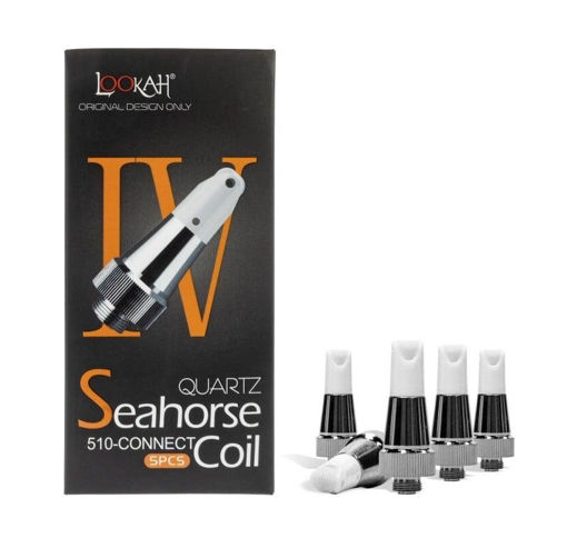 Picture of Lookah Seahorse IV Quartz 510 Coil 5ct