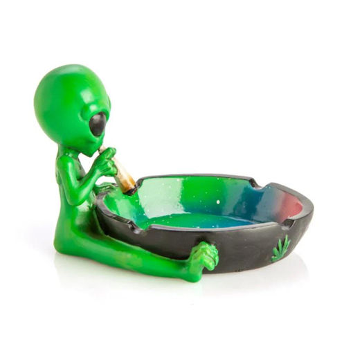 Picture of Resign Smoking Alien Small Ashtray