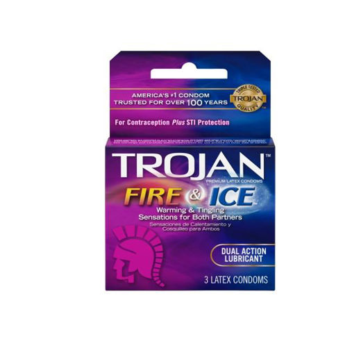 Picture of Trojan C-Fire And Ice Dual Lubricated-6ct