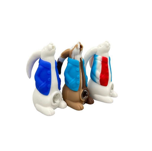 Picture of Silicone Rabbit Hand Pipe